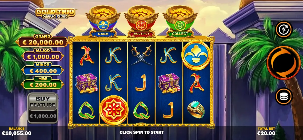 Gold Trio: Sinbad's Riches demo